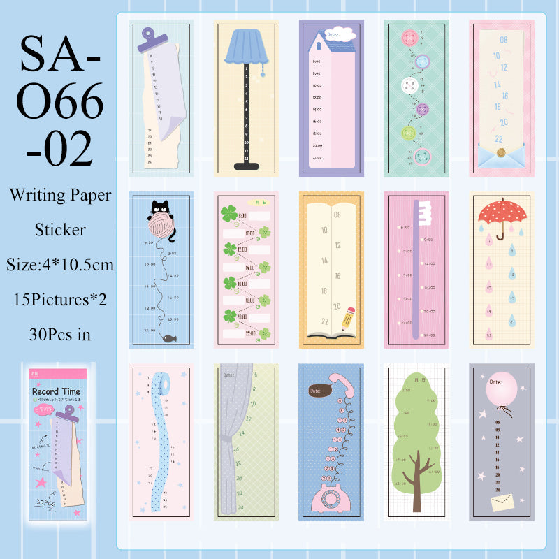 Daily Notes Series Sticker Book