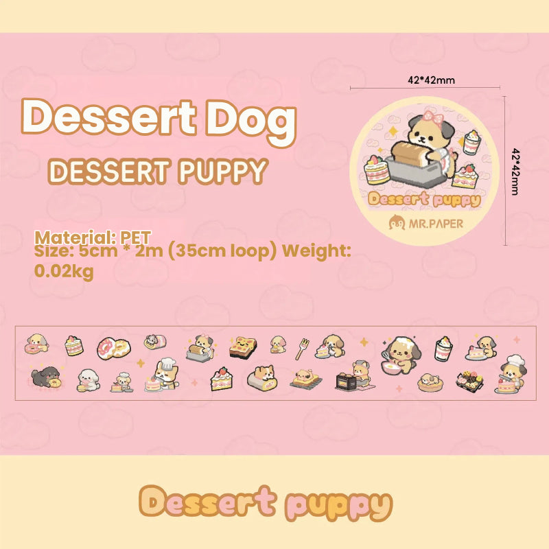 Pet Cute Album Series Die Cutting PET Tape