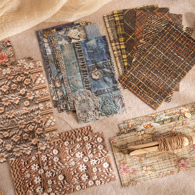 Floral Patchwork Lace Sticker Book