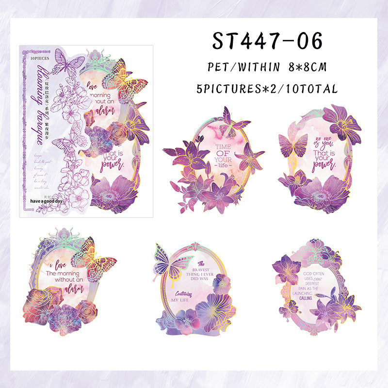 Blooming Baroque Sticker