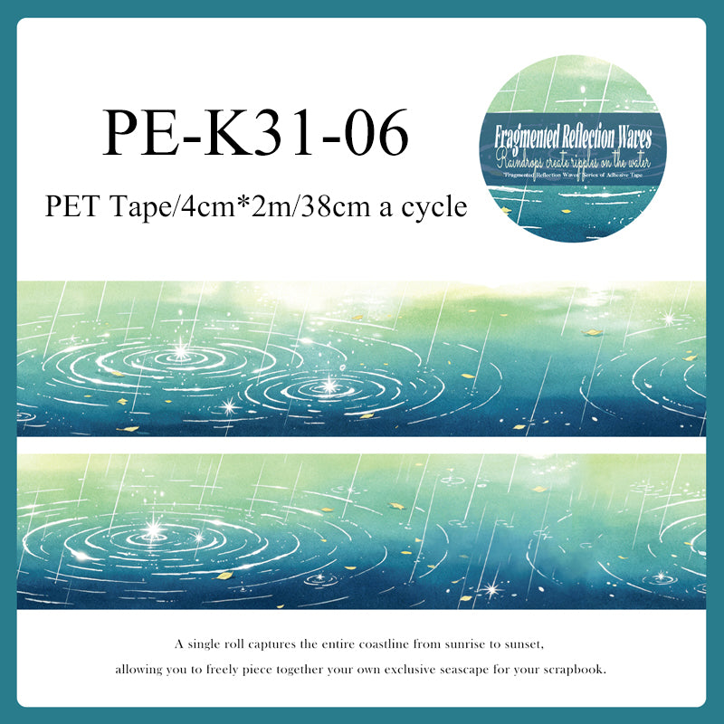 Fragmented Reflection Series PET Tape