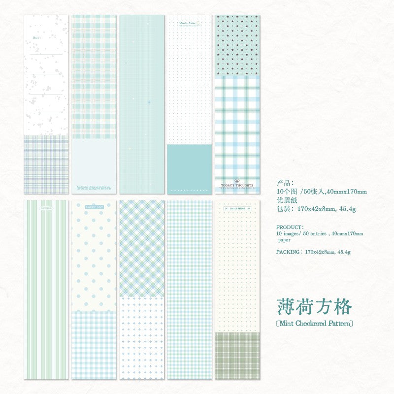 Grid Tale Material Paper