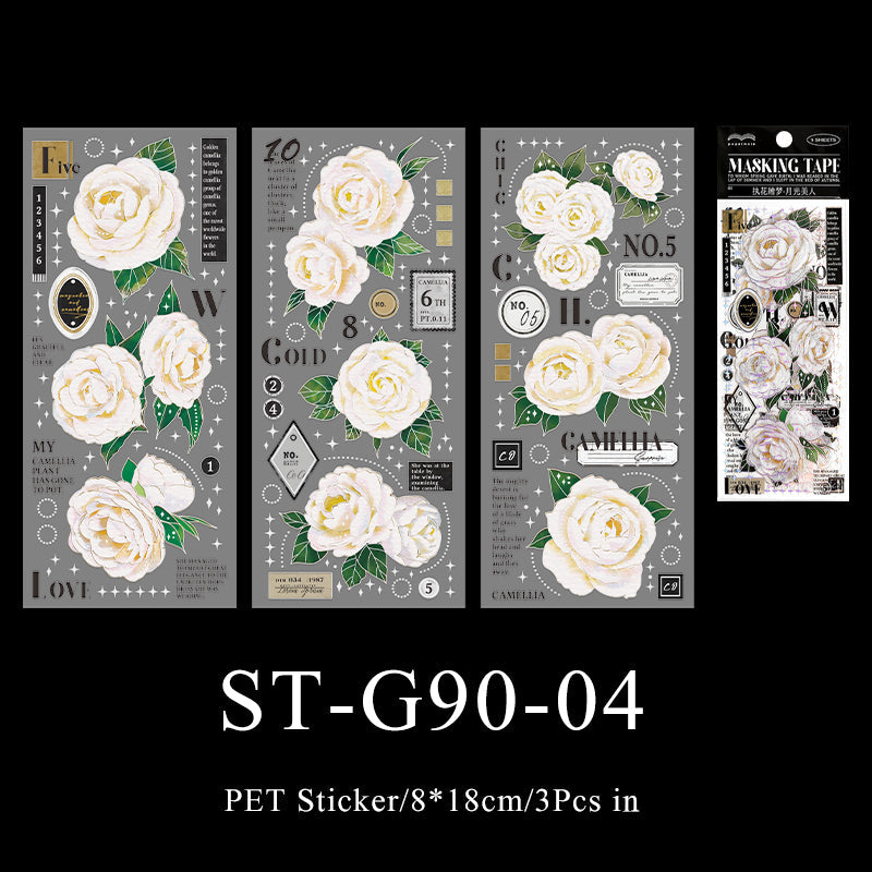 Flower painting dream Sticker