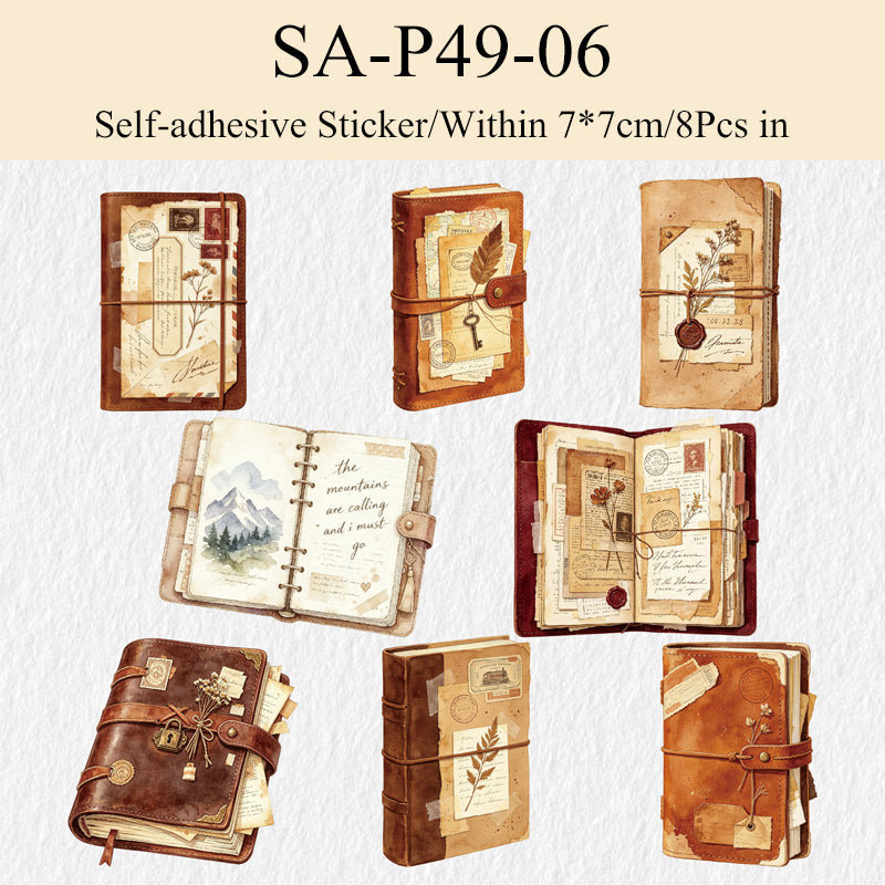 Old Memories Journal Series Sticker