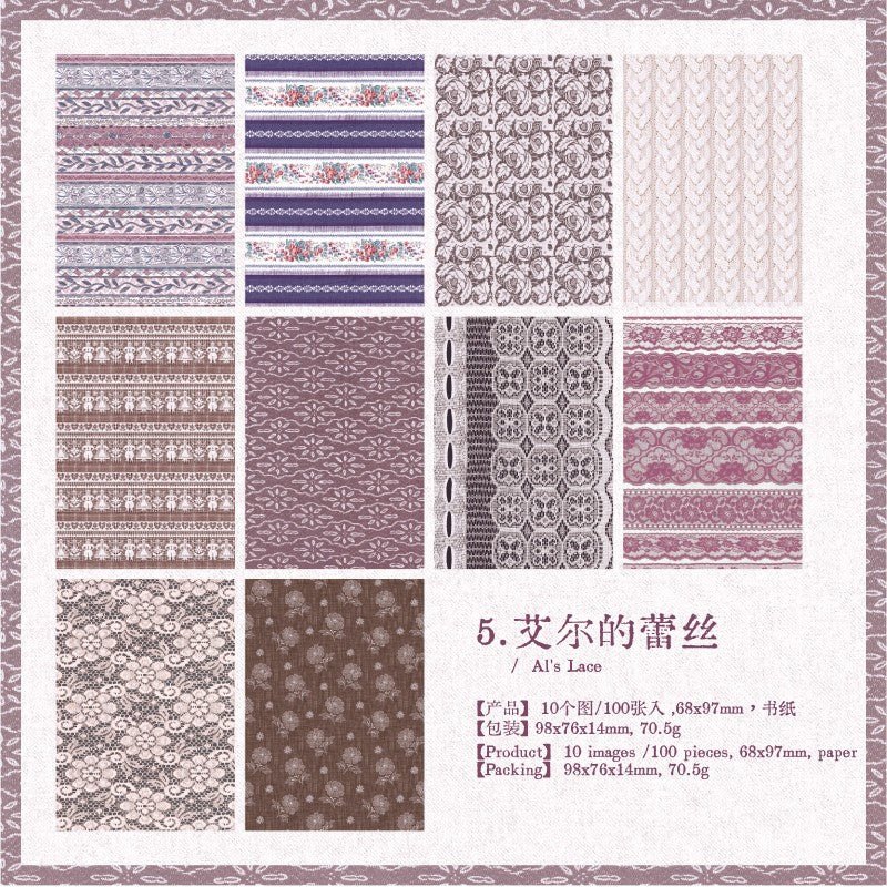 Letters From The Sewing Room Material Paper