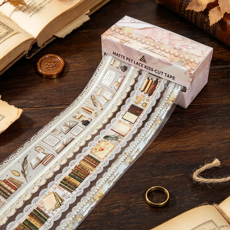 Serene Bookshelf PET Tape Set