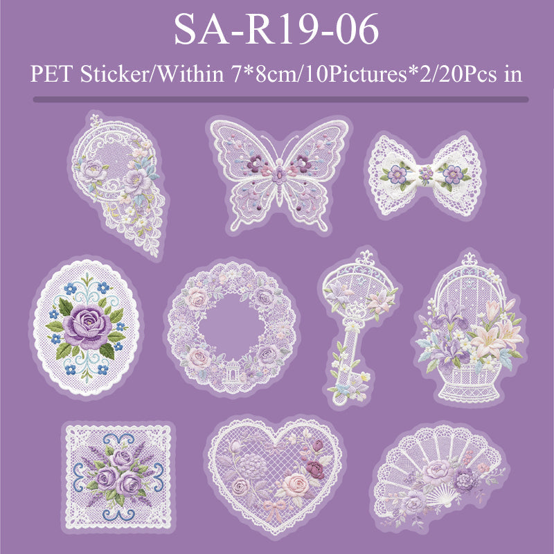 Interlude Floral Series Sticker