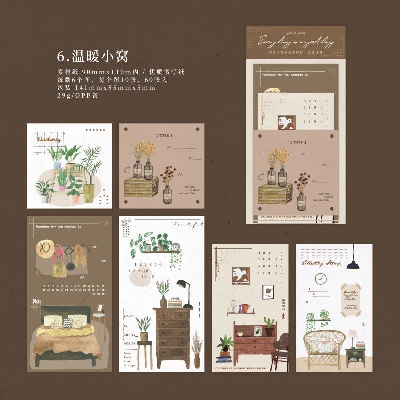 Trivial Daily Moments Material Paper