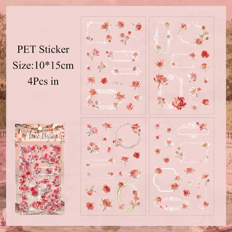 Frame View Garden Sticker