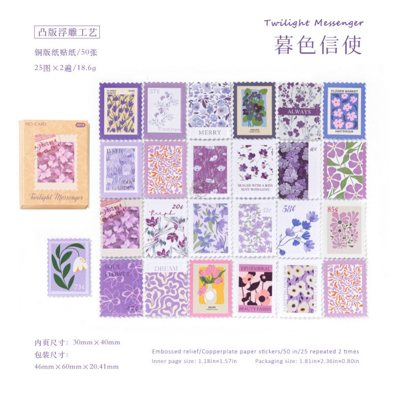 FlowerPost Office Material Paper