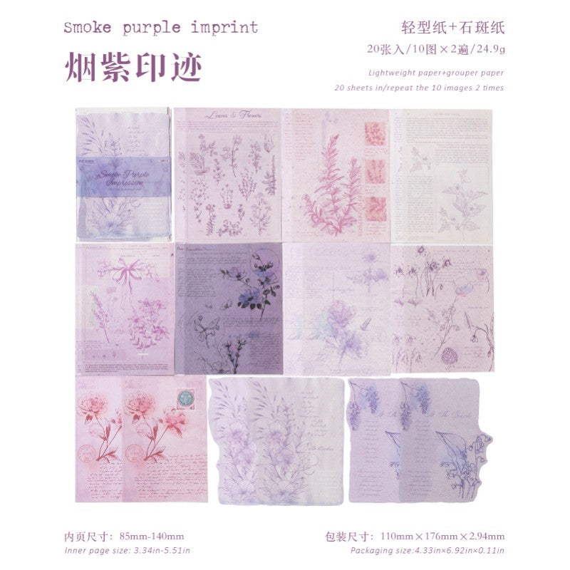 Old Color Catalog Material Paper