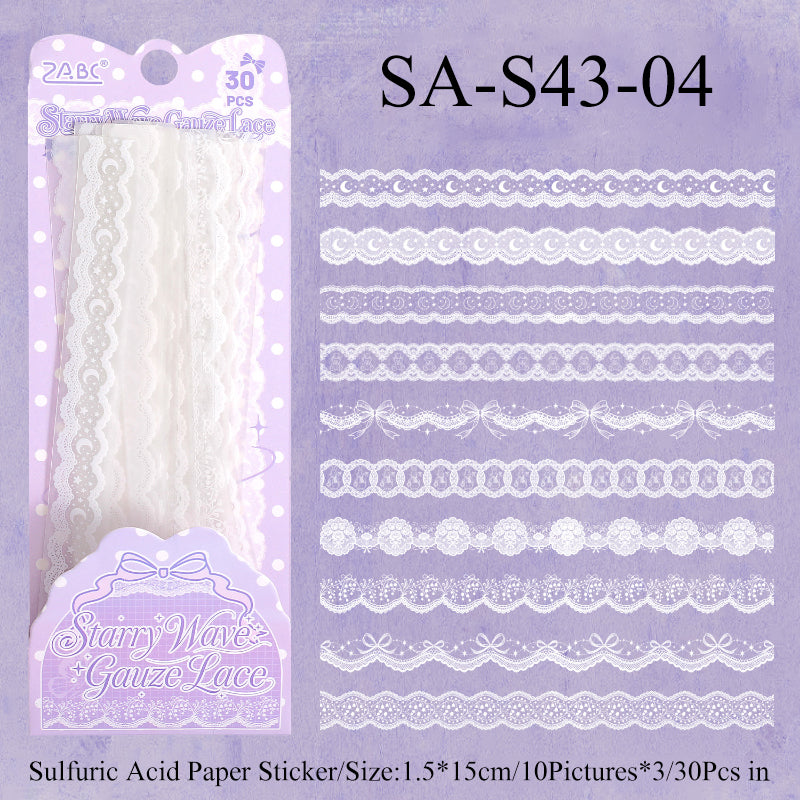 Lace Wander Series Sticker
