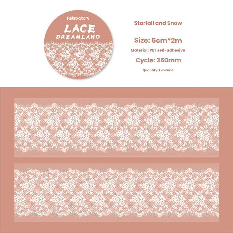 Lace Dreamland Series PET Tape