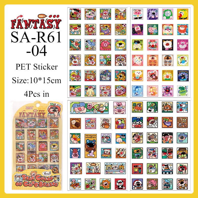 Fantasy World Series Sticker