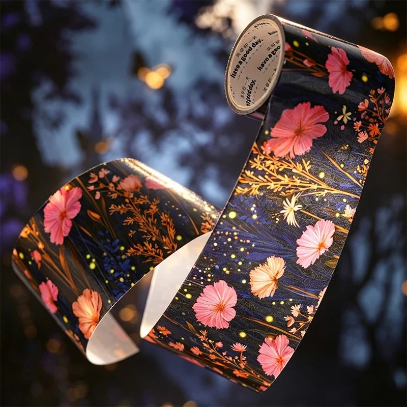 Roaming Night Garden Washi Tape