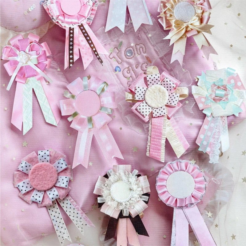 Vintage Ribbon Medal Sticker Pack