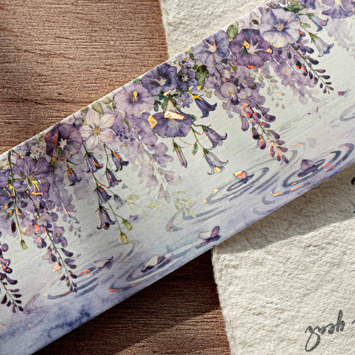 Floating Blossoms Reflection Washi Tape