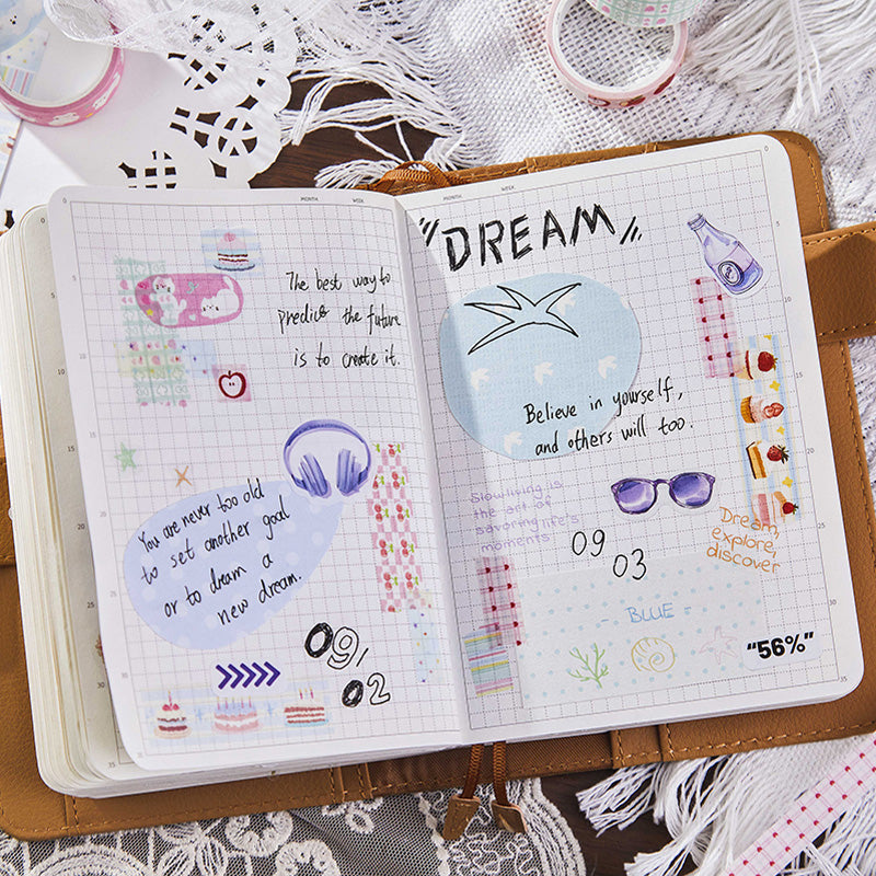 Half Sugar Weekend Series Washi Tape Set