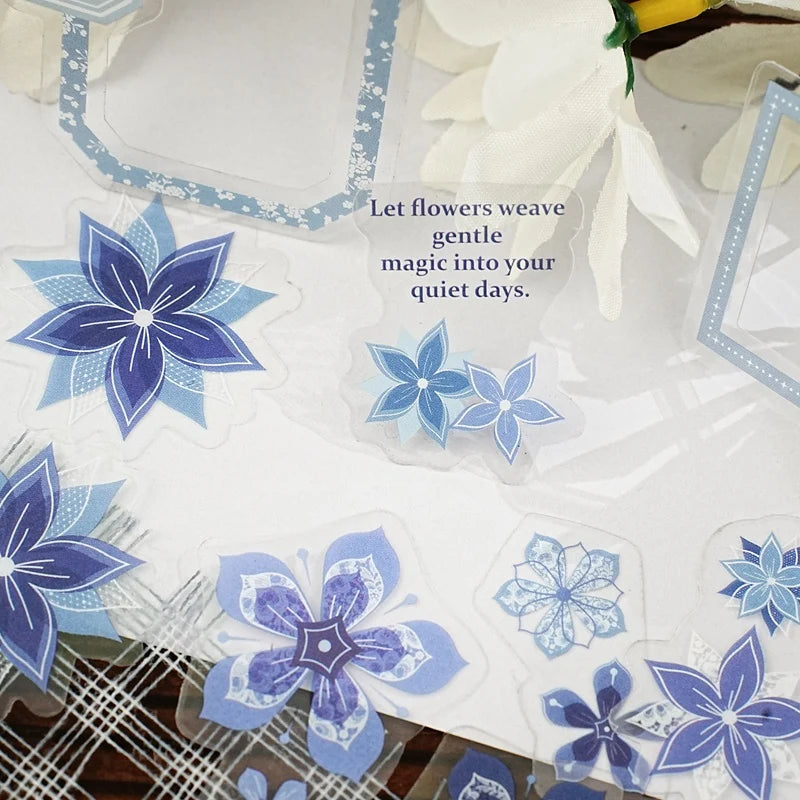 Full Bloom Floral Sticker Set – 20 Pieces