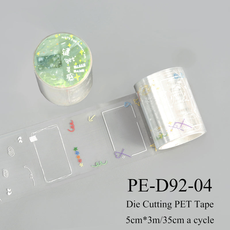 Derive inspiration series Die Cutting PET Tape