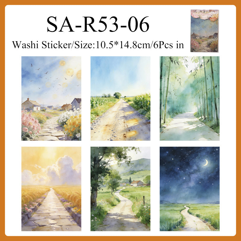 Warm Waves Rising Series Sticker