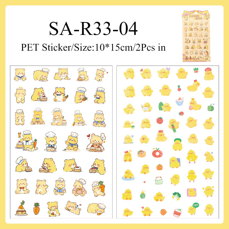 Cute Adventure Series Sticker