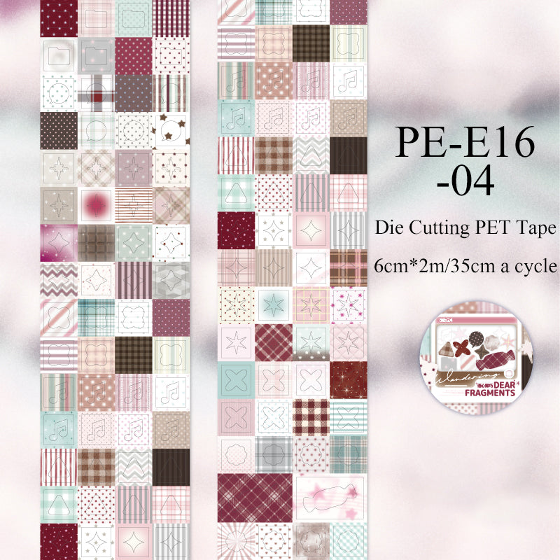 Walk Between Rooms Series Die Cutting PET Tape