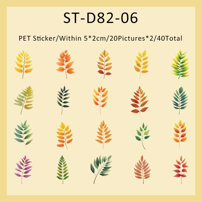 Branch leaf Sticker