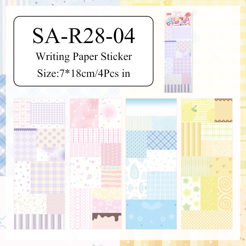 Collecting Cloth Time Series Sticker