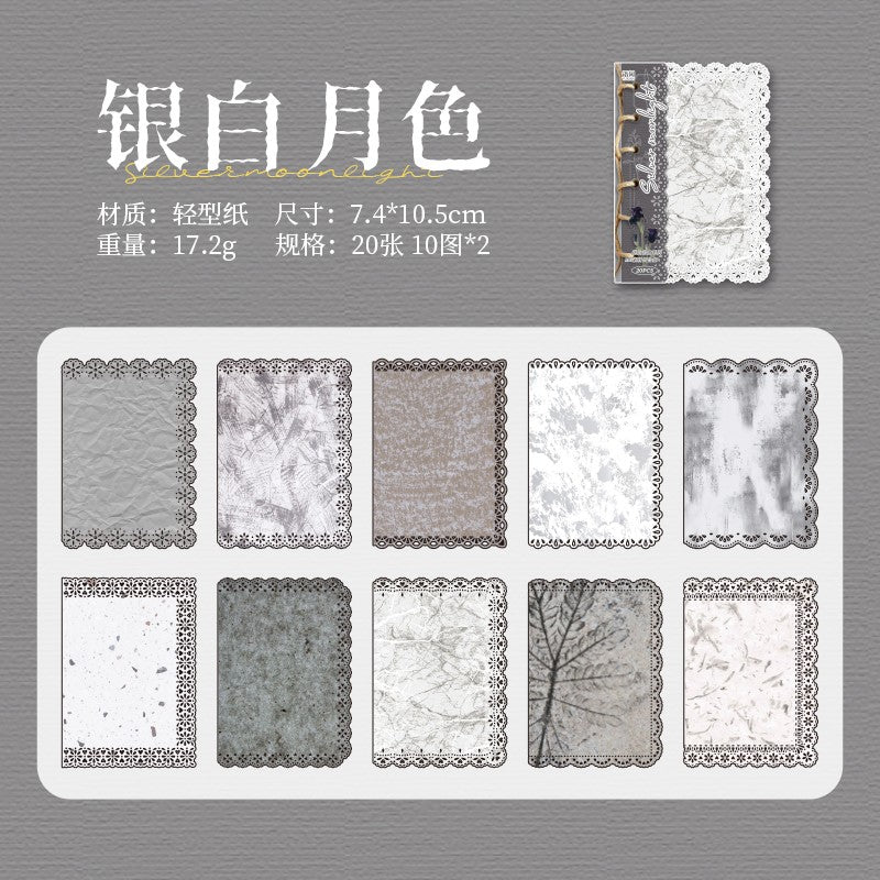 Lace Healing Material Paper