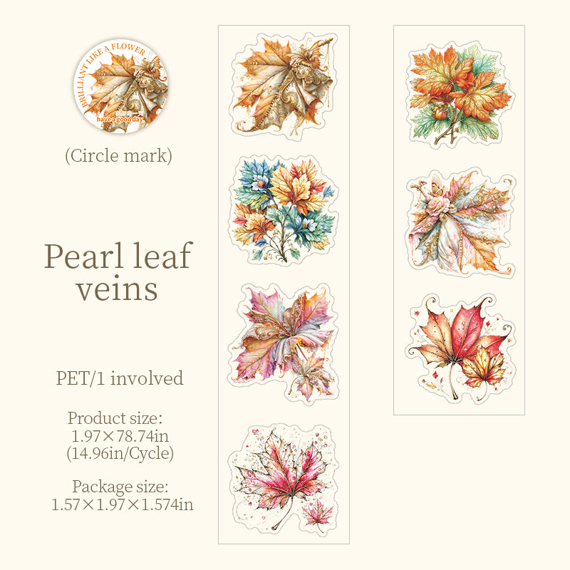 Flower Radiant Series Die Cutting PET Tape