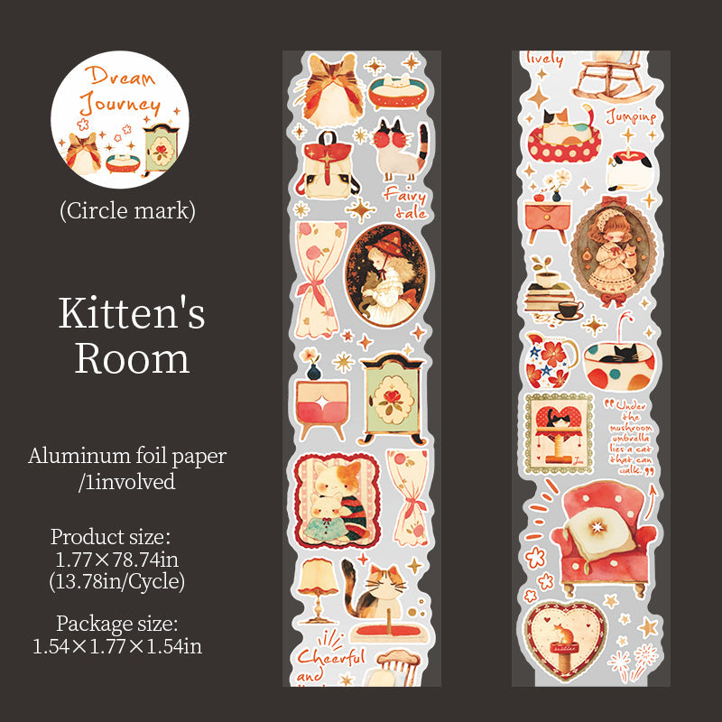 Dream Journey Series Aluminum Foil Paper Tape