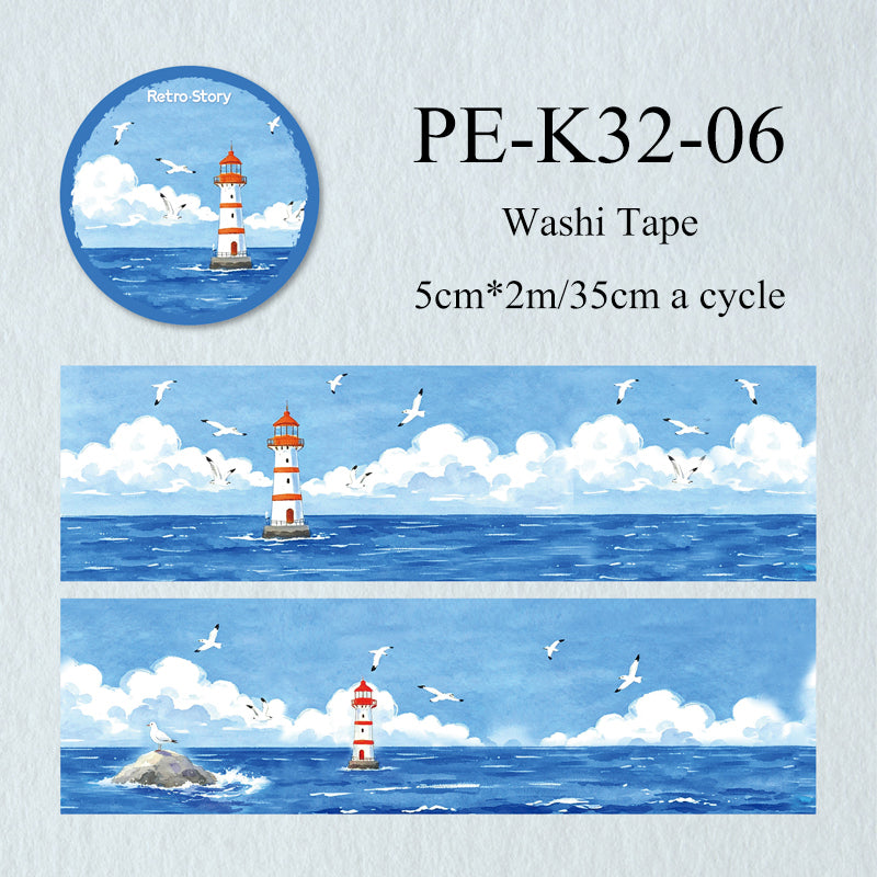 Coastline Correspondence Series Washi Tape
