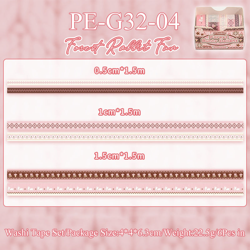 Fair Island Story Series Washi Tape Set