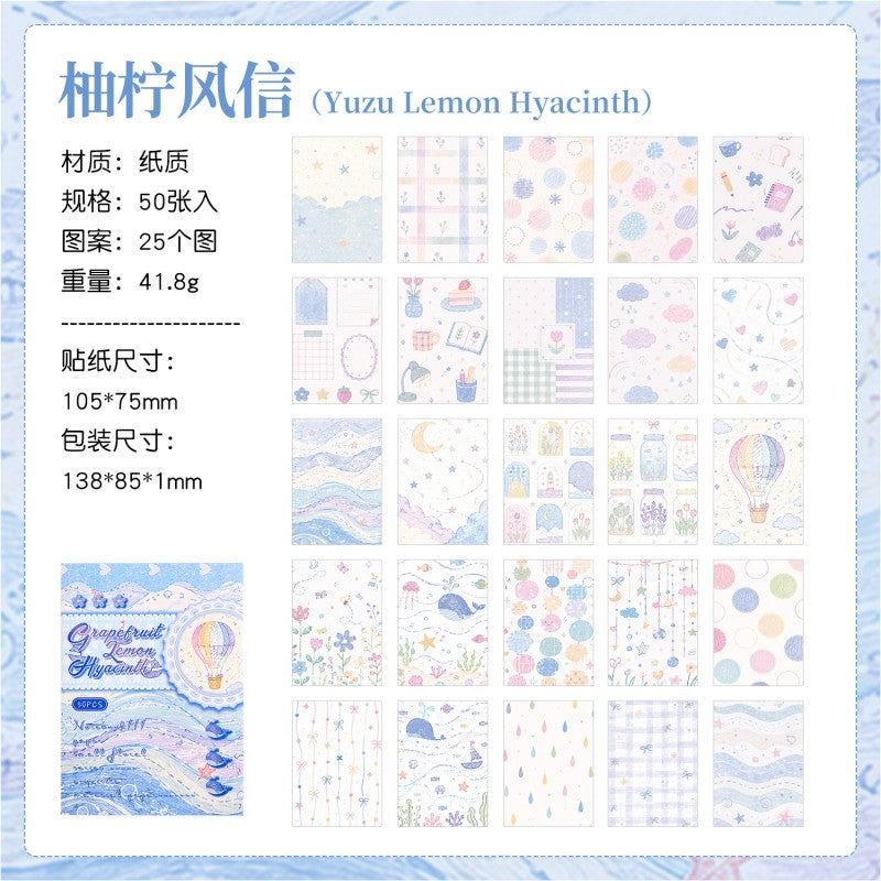 Jian Paper Floral Pattern Material Book
