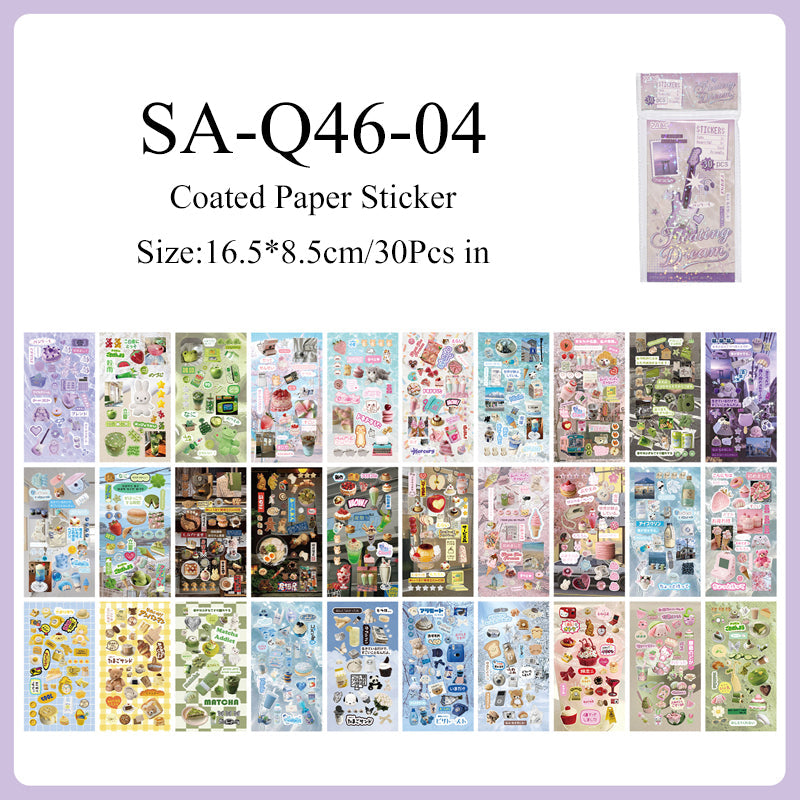 Old Memories Dreams Series Sticker Book