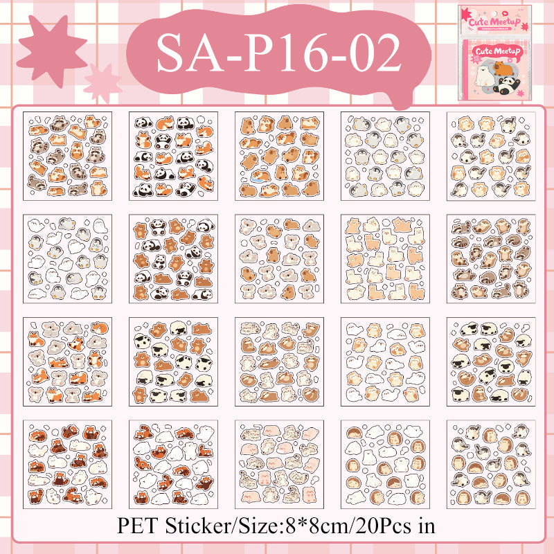 Furry Files Series Sticker Book