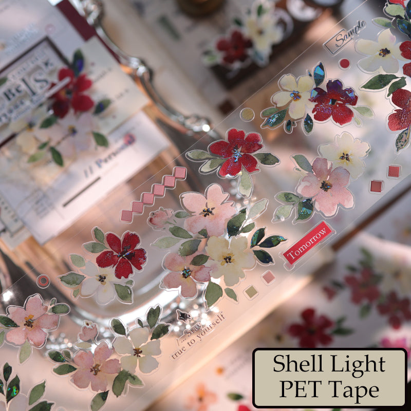 Monet Garden Die-Cutting Washi Tape - Sample 150cm