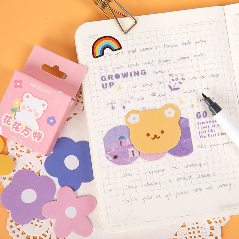 All kinds of flowers Sticker