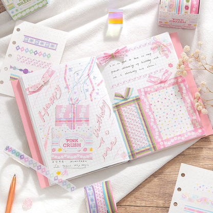 Sugar Frost Fantasy Series Washi Tape Set featuring fantasy designs for journaling, scrapbooking and collage
