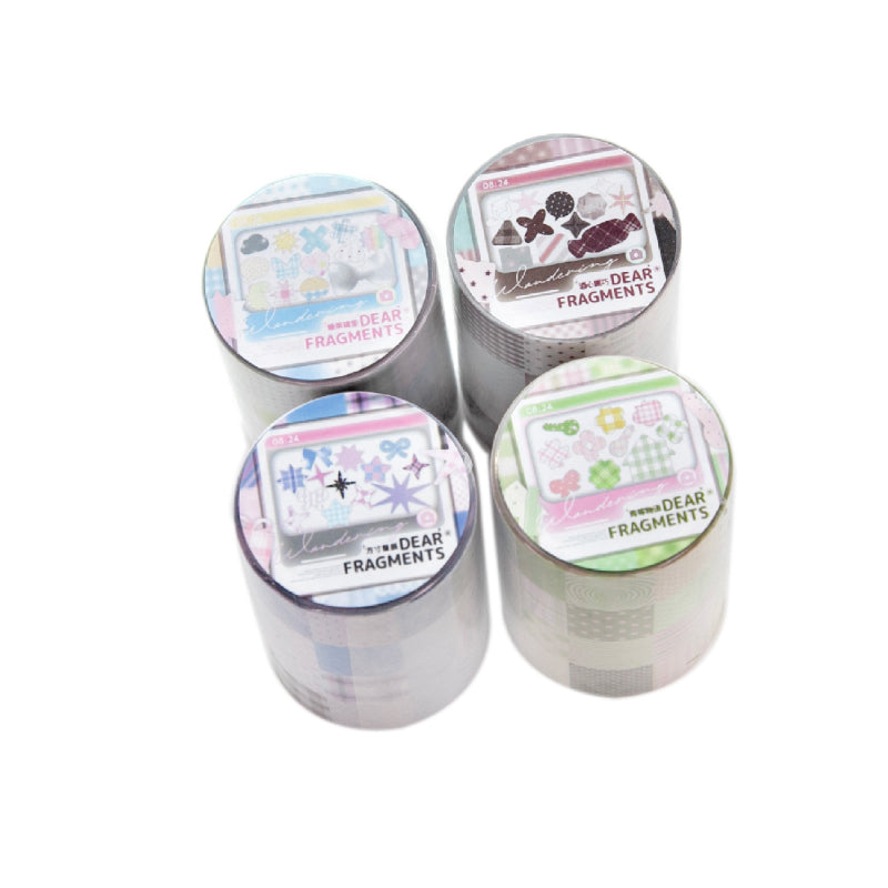 Walk Between Rooms Series Die Cutting PET Tape for journaling, scrapbooking and collage