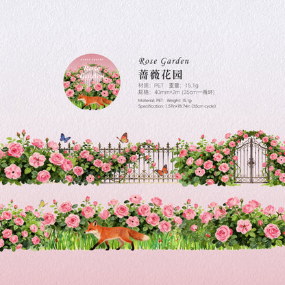 Flower Field Series PET Tape
