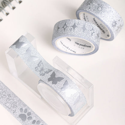 Milky Way Series Flash Silver Special Paper Tape