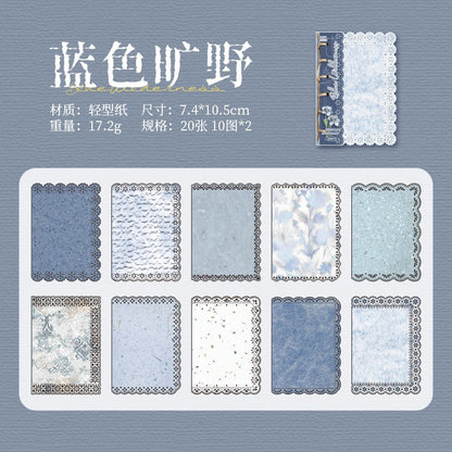 Lace Healing Material Paper