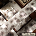 Whole Roll 5cm*5m Flower of the Shadow Die Cutting Washi/PET/Shell Light PET Tape