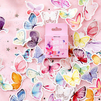 Butterfly Garden Sticker