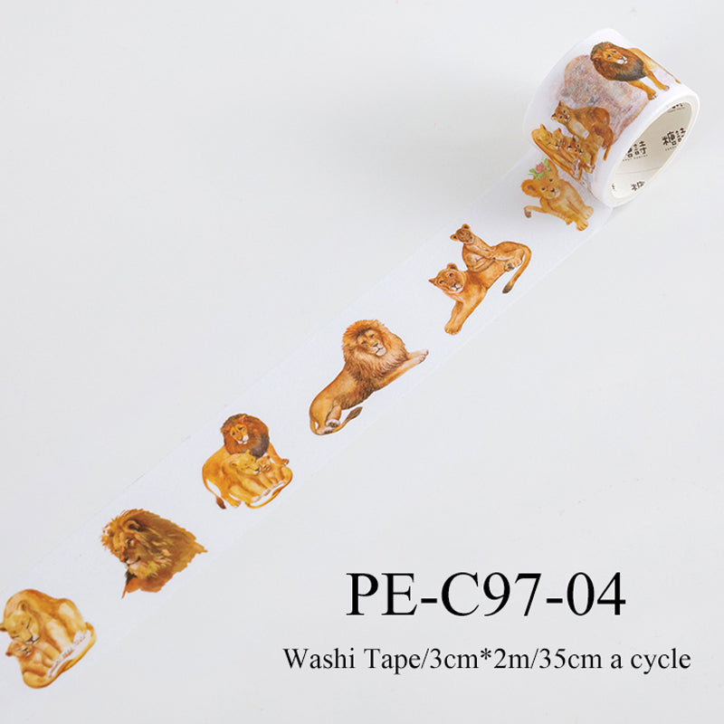 Mysterious Animal Series Washi Tape