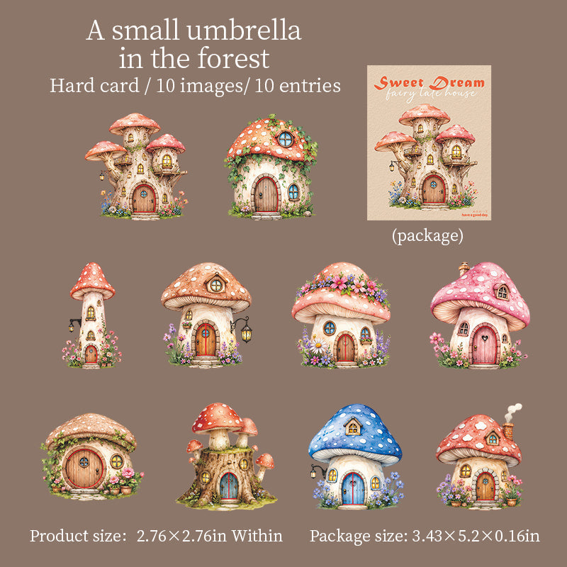 Sweet Dream Fairy Tale House Series Sticker