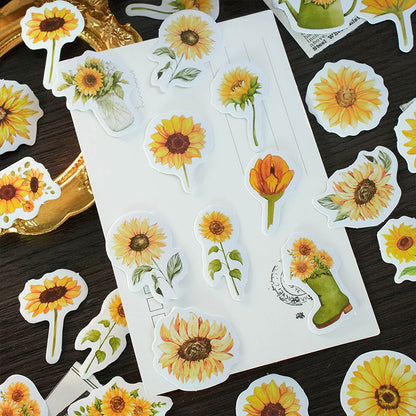 Sunflower Sticker