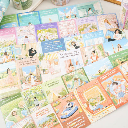 Holiday Diary Series Die Cutting Washi Tape for journaling, scrapbooking and collage